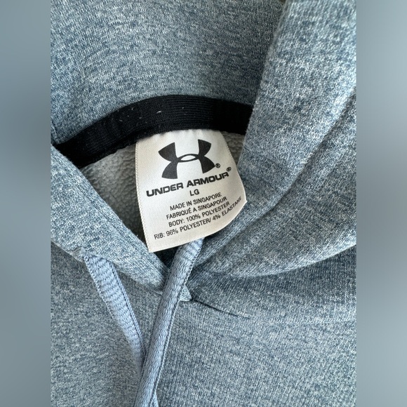 Men’s Under Armour large fleece twist hoodie great condition! - Picture 4 of 7